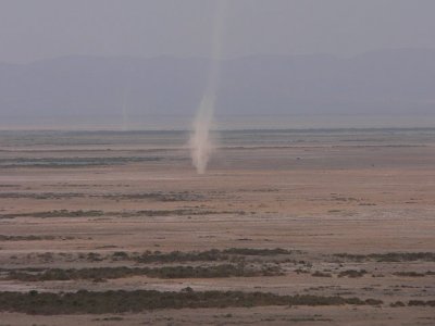 Dust devil, they are very common here