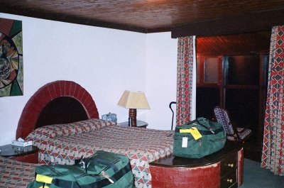 Our room # 38 at the Sopa Lodge