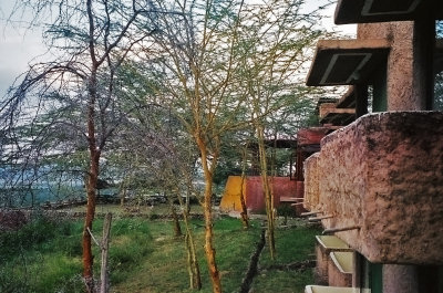 View from our balcony