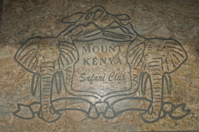 Mount Kenya Safari Club entrance