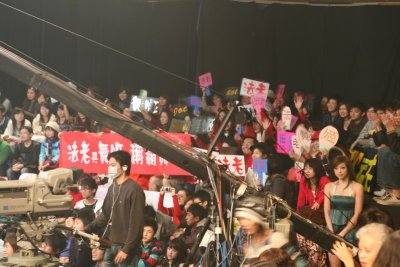 場地剪影與加油團