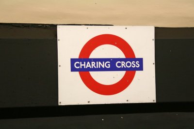 Charing Cross station sign