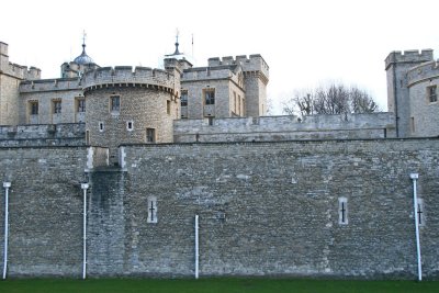 Tower of London first view