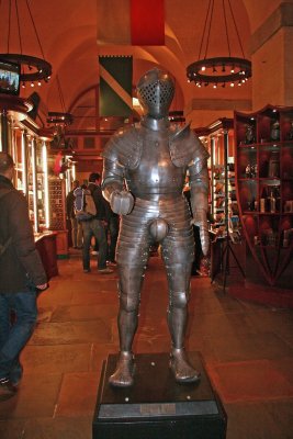 Gift shop suit of armor
