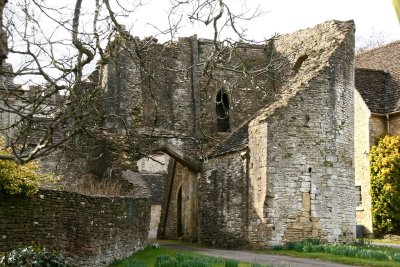 Abbey near the church