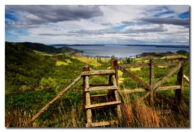 Paisaje en Chiloe  -  Landscape in Chiloe
