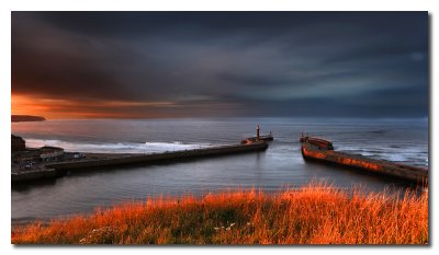 Atardecer en el Puerto - Sunset at the port