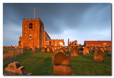 St Mary's Church and Graveyard and Whitby Abbey