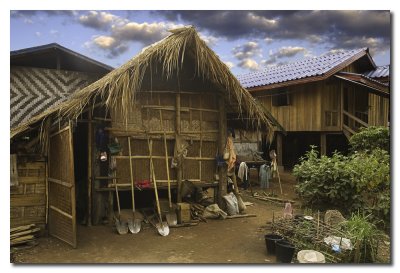 Casas Laosianas - Laotian houses