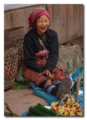 Vendedora en el mercado - Market saleswoman