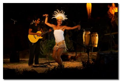 Bailarina en el festival Rapa Nui