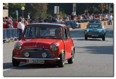 Morris Mini Cooper S -  Aston Martin DB4 GT - Porsche 911