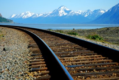 tracks, Turnagain Arm