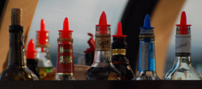 well stocked bar