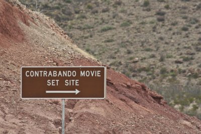 We travel a paved road to get to this site along the Rio Grande, west of Lajitas...