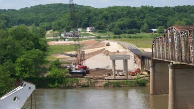 Bridge Construction close-up