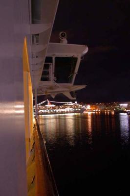 San Juan Harbor at Night