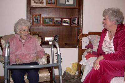 Mary and Aunt Lena