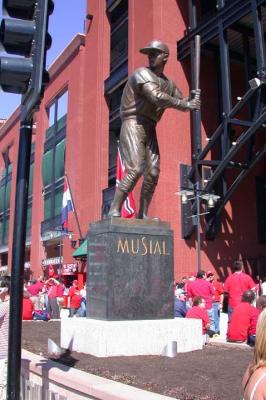 The Musial Statue
