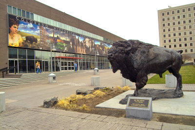 Bison Statue Denver
