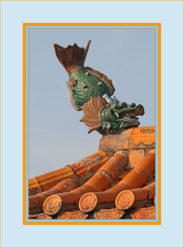 An Archway Roof Decoration
