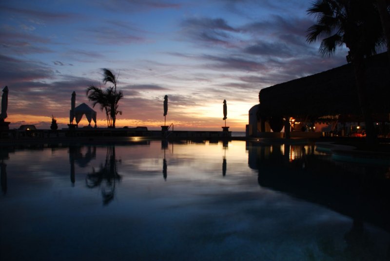 Solmar Resort Pool Sunset