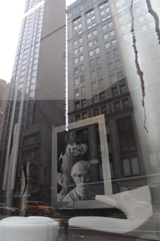 Andy Warhol Living Room Window Reflection on 34th St.