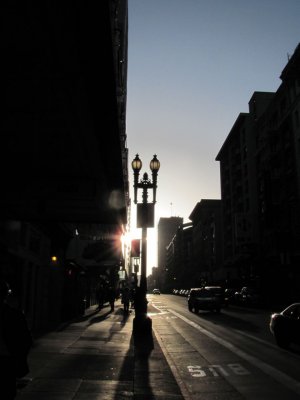 O'Farrell Street Sunset