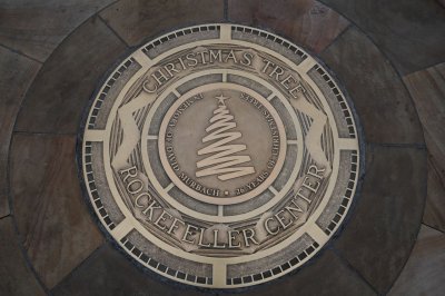 Rockefeller Center Christmas Tree Marker