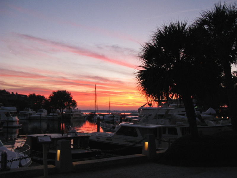 Harbour Town Sunset
