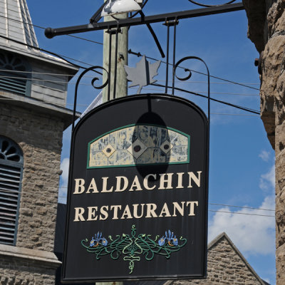Baldichen Restaurant at Main and St. Lawrence Streets