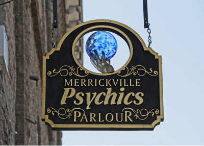 Psychics Sign at Baldichen Inn