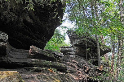 Balancing rocks ...