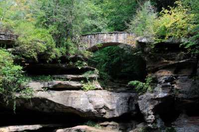 Only the small pond below the falls ...