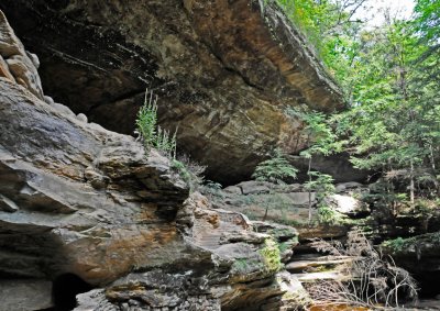... eventually leads to Old Man's Cave.