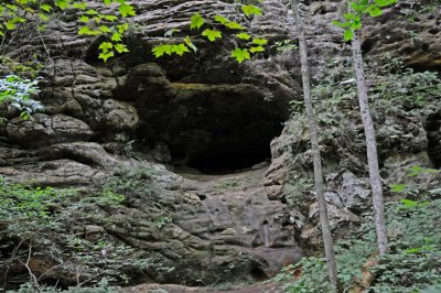 ... but here archeologists have found artifacts showing ancient  human habitation.