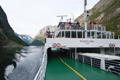 Narrow Passage on the Sognefjord