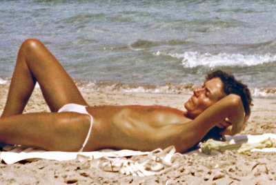 Getting Tan in Ibiza 1979