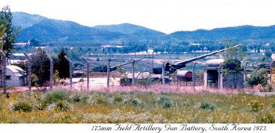 175mm Field Artillery Gun Battery 1973
