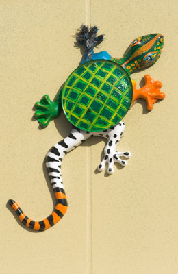 Tiger Tail Gecko Art