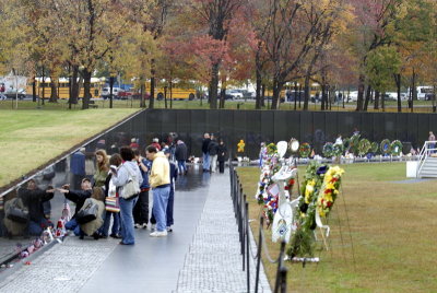 Veterans Day at the Vietnam Memorial 2007