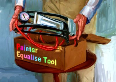 Painter Equalise 1 - Tool selected