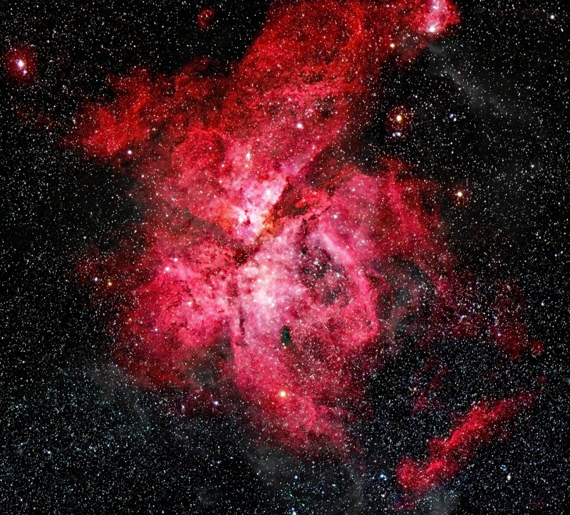 Carina Nebula in LRGB