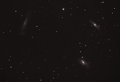 Three Galaxies: M65-M66-NGC3