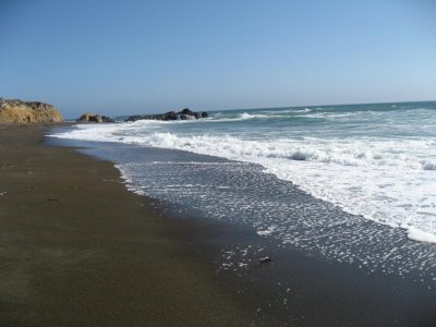 Cambria California on Hwy 1- Moonstone Beach