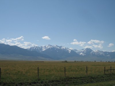 Entering Yellowstone Park from the west