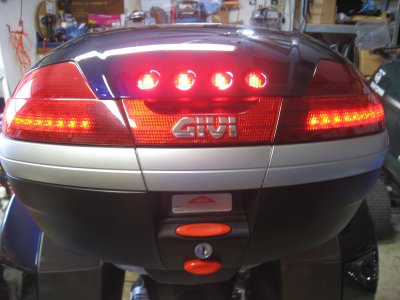 Givi with my own LED brake light kit added