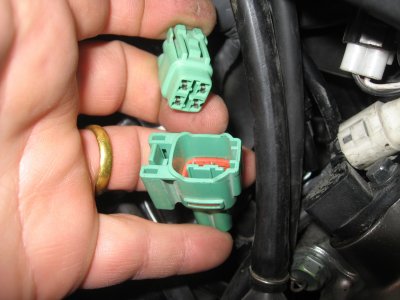 Gear sensor connector disconnected