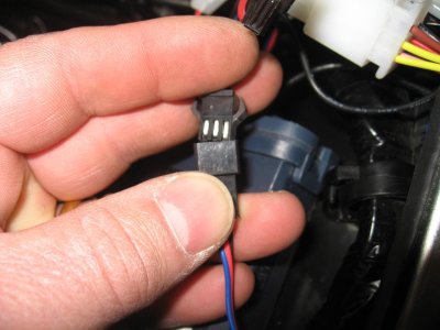 Plugging in microwave motion sensor