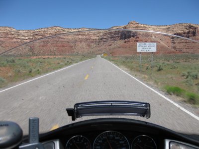 Hwy 261 north out of Mexican Hat
